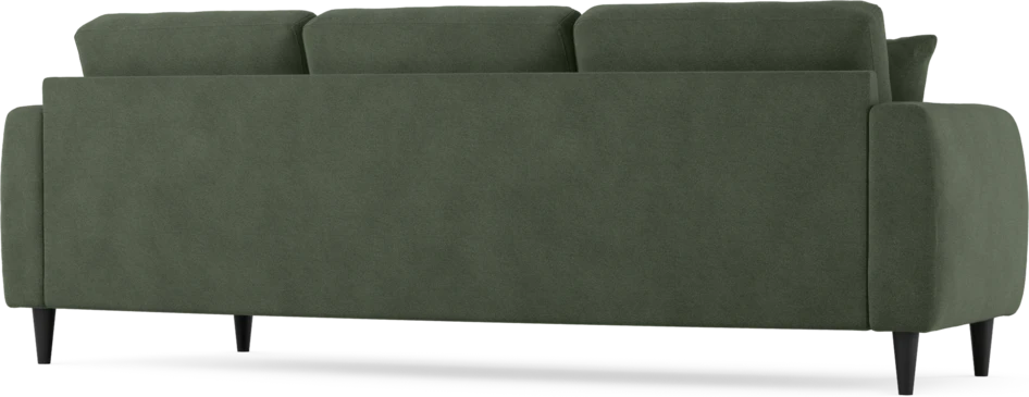 Eden - 3-sits soffa svängd - Grön