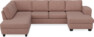 Friday - 3-sits soffa med divan vänster och schäslong höger - Rosa
