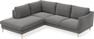 Madison - 2-sits soffa med divan vänster - Grå
