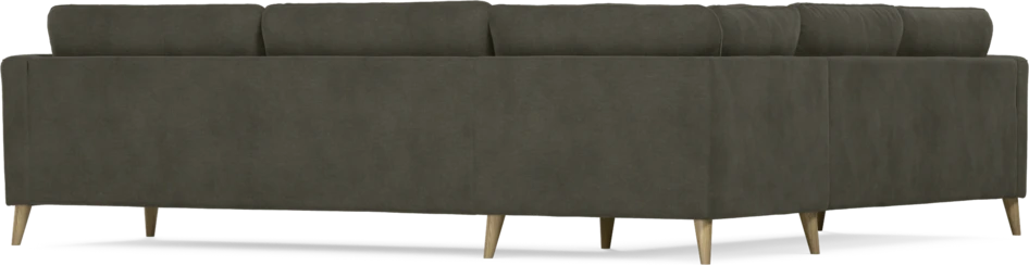 Bridge - Hörnsoffa, 2+3-sits - Grå