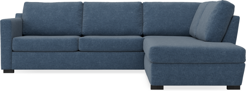 Friday - 2,5-sits soffa med divan höger - Blå