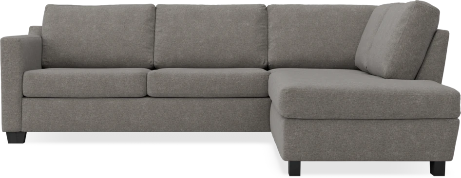 Friday - 2,5-sits soffa med divan höger - Grå