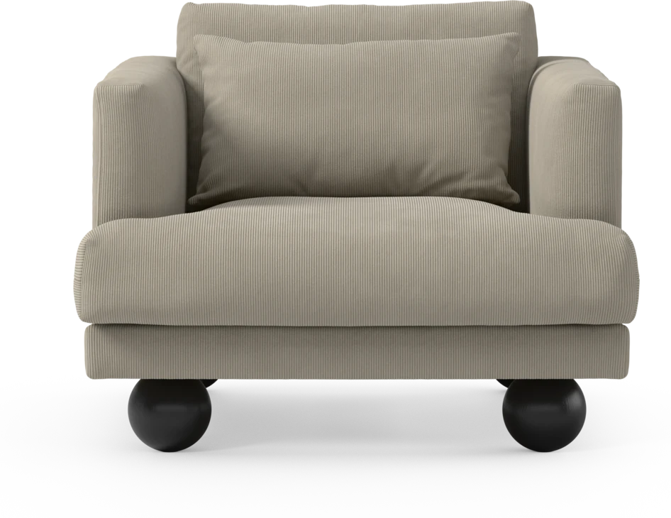 Harper - Fåtölj, 75 cm - Beige
