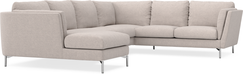 Madison - Hörnsoffa med schäslong vänster - Beige
