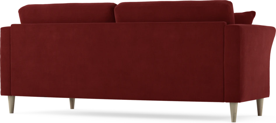 Eden - 2,5-sits soffa svängd - Röd