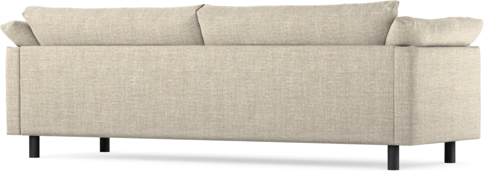 Cherrie - 4-sits soffa, fast klädsel - Beige