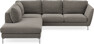 Madison - 2-sits soffa med divan vänster - Grå