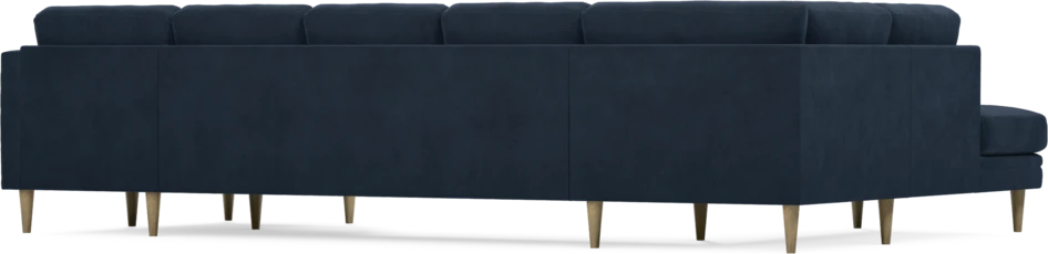Eden - 3-sits soffa med divan vänster och schäslong höger - Blå