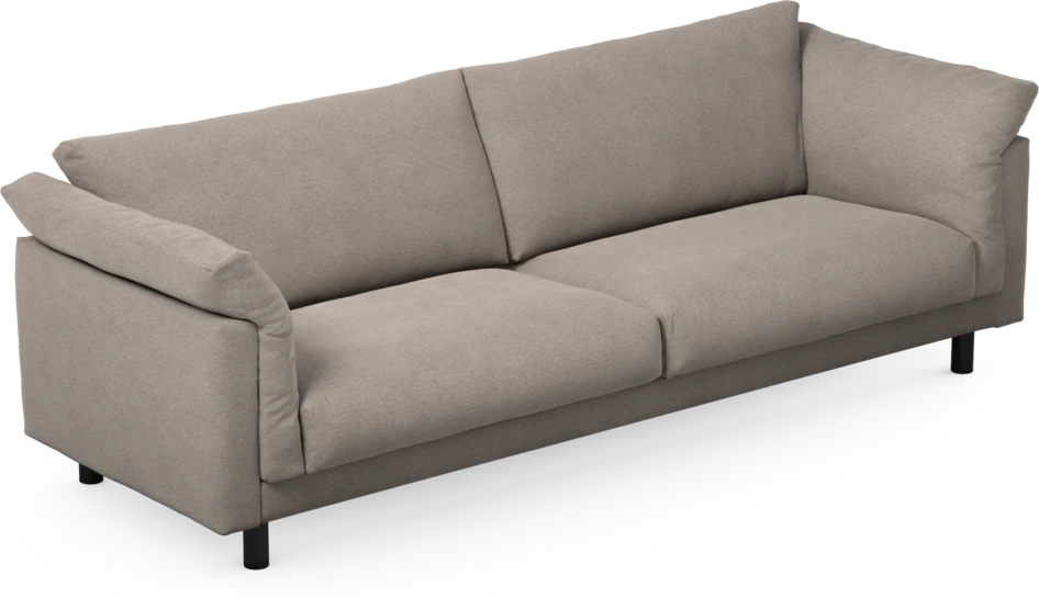 Cherrie - 4-sits soffa, fast klädsel - Beige
