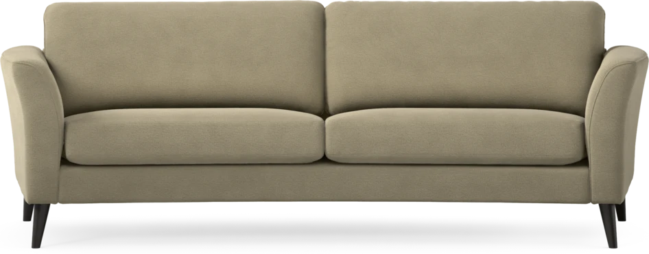 Bridge - 3-sits soffa svängd - Beige