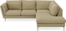 Madison - 2-sits soffa med divan höger - Gul