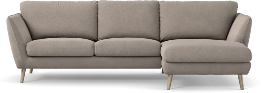 Madison - 2-sits soffa med schäslong höger - Beige