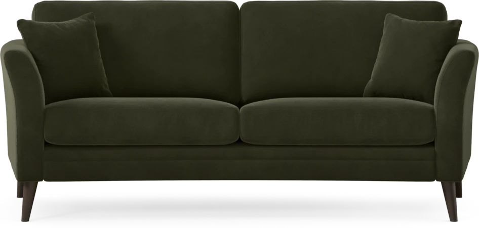 Eden - 2,5-sits soffa svängd - Grön