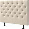 Cape pikerad - Sänggavel, 90-210 cm - Beige