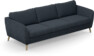 County - 3-sits soffa - Blå