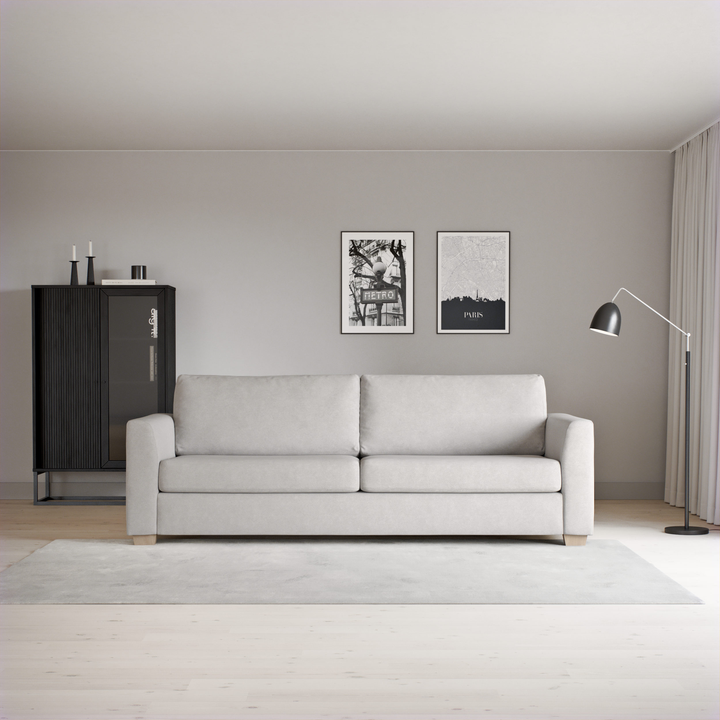 Friday - 3-sits soffa - inspiration