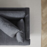 Harper - 3-sits soffa med divan vänster - Blå