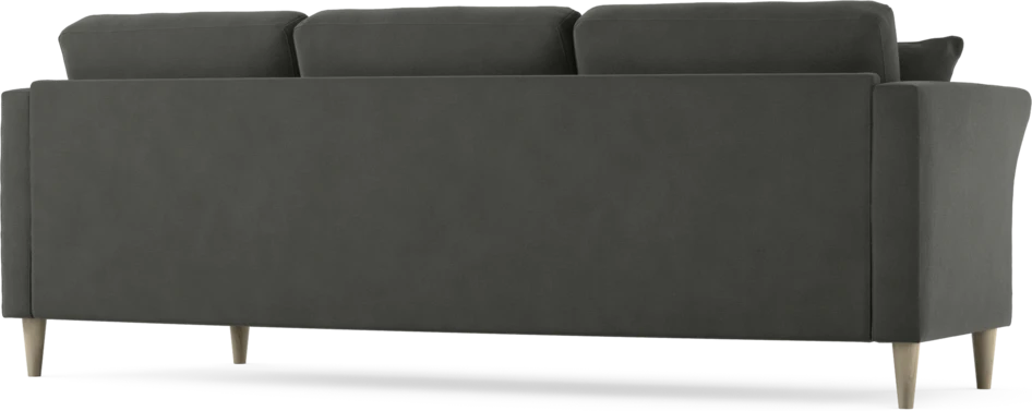 Eden - 3-sits soffa svängd - Grå