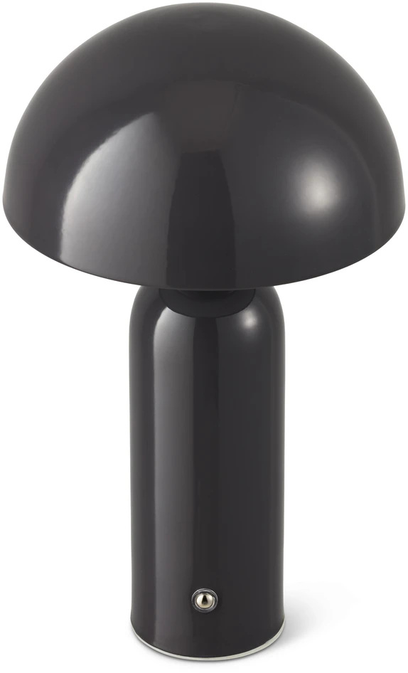 Amos - Portabel bordslampa H25 Ø15 cm - Grå