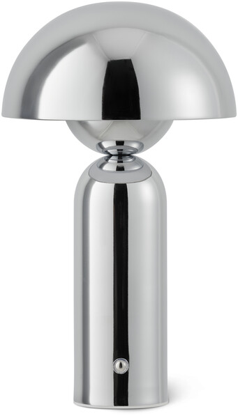 Amos - Portabel bordslampa H25 Ø15 cm - Grå