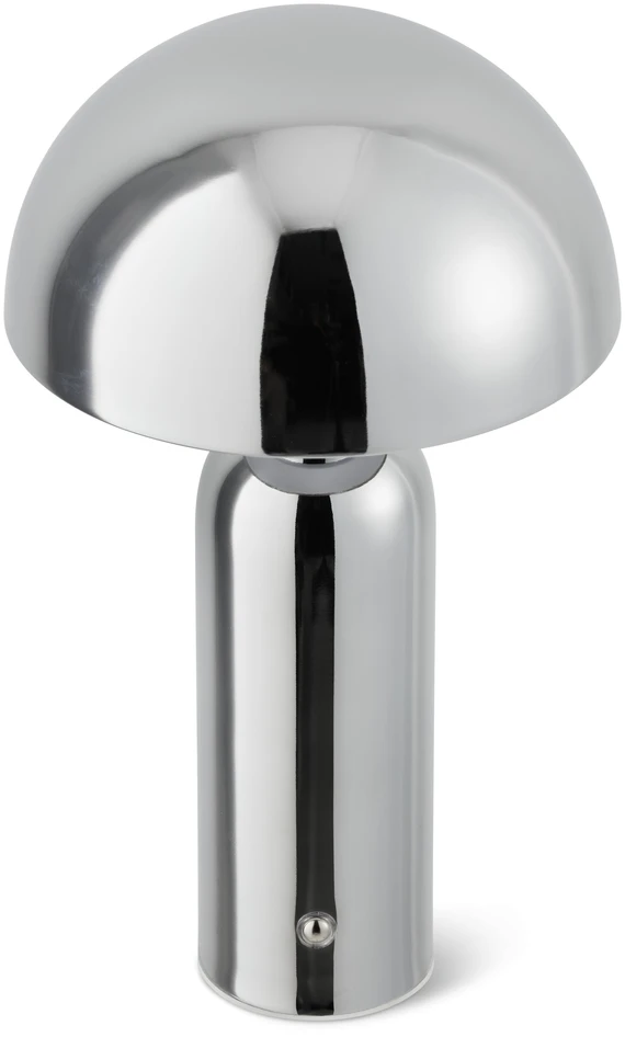 Amos - Portabel bordslampa H25 Ø15 cm - Grå