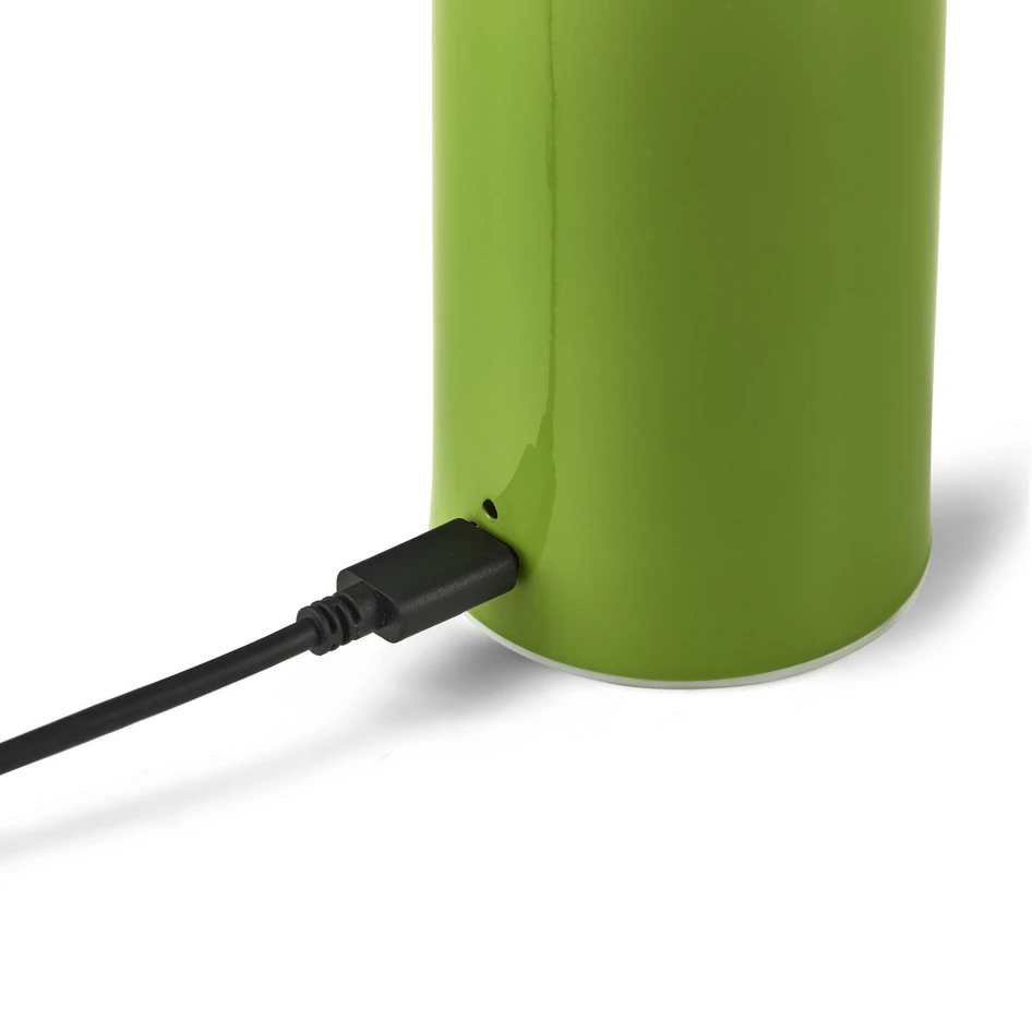Amos - Portabel bordslampa H25 Ø15 cm - Grön
