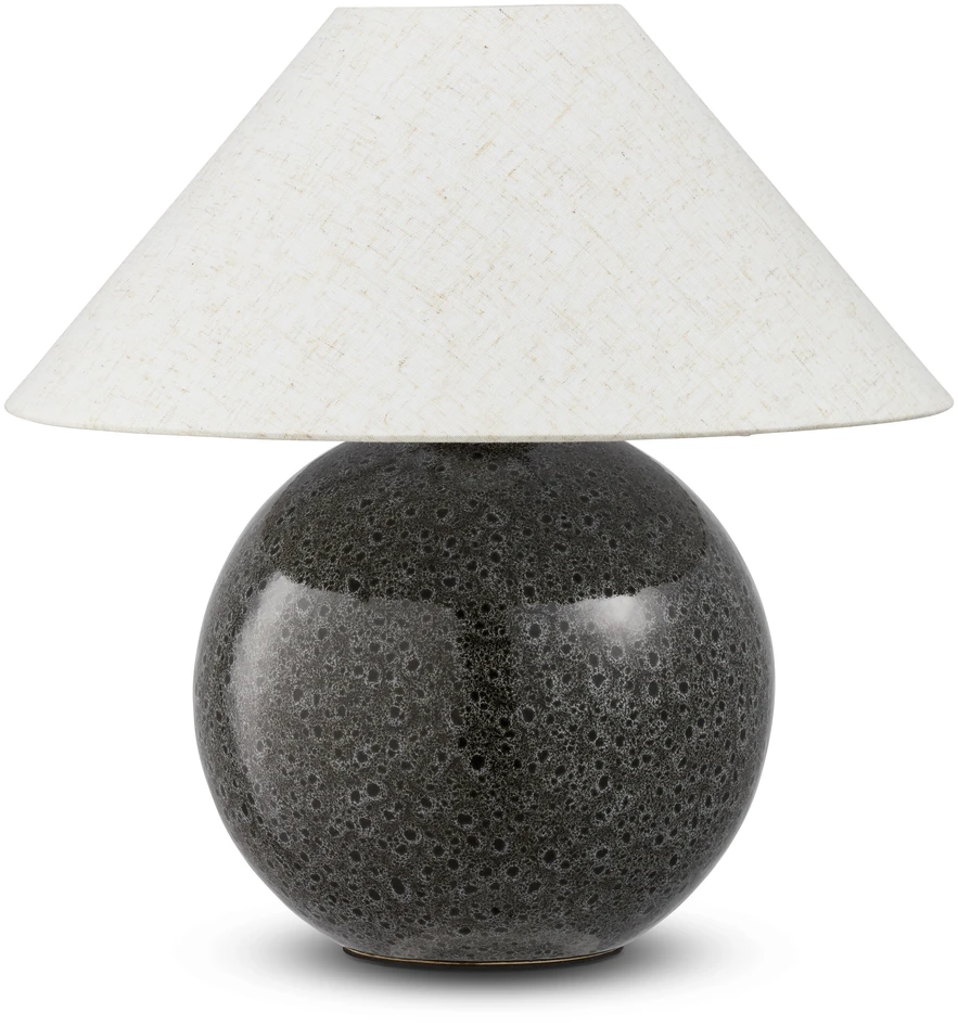 Ronja - Bordslampa H32,5 Ø33 cm - Grå