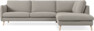 Madison Lux - 3-sits soffa med divan höger - Beige