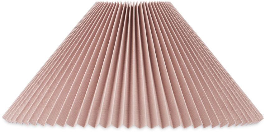 Pleat  - Lampskärm H16 Ø35 cm - Rosa