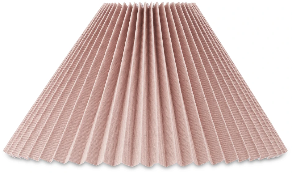 Pleat - Lampskärm H15 Ø28 cm - Rosa