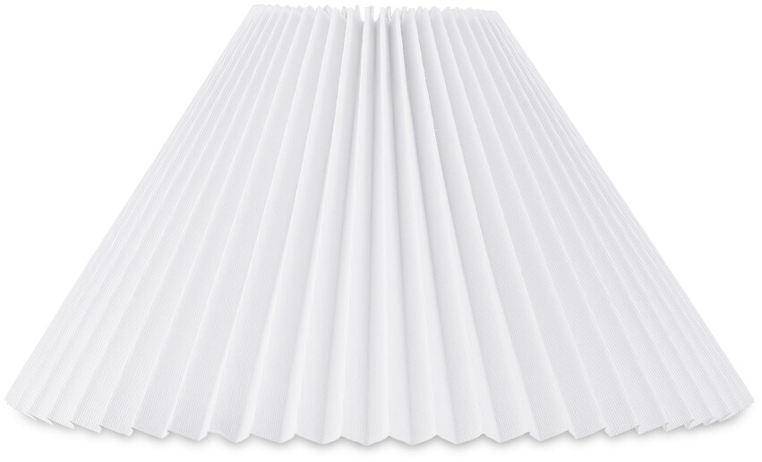 Pleat - Lampskärm H15 Ø28 cm - Vit
