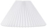 Pleat - Lampskärm H15 Ø28 cm - Vit