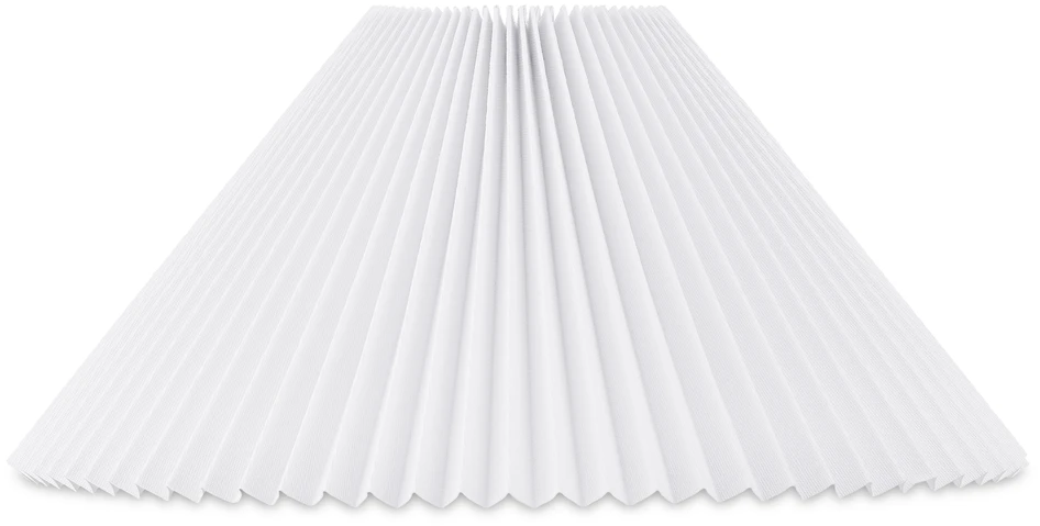 Pleat  - Lampskärm H16 Ø35 cm - Vit