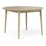 Harry - Matbord, Ø 115-160 cm - Vit