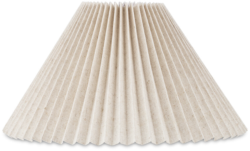 Pleat - Lampskärm H15 Ø28 cm - Beige