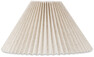 Pleat - Lampskärm H15 Ø28 cm - Beige