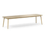 Sixten - Matbord, 210/314x100x75 cm - Beige