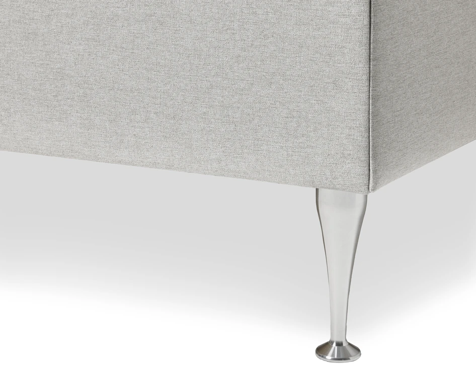 Ease - Manuellt ställbär säng med förvaring, enkelsäng 120x200 cm med bäddmadrass - Beige