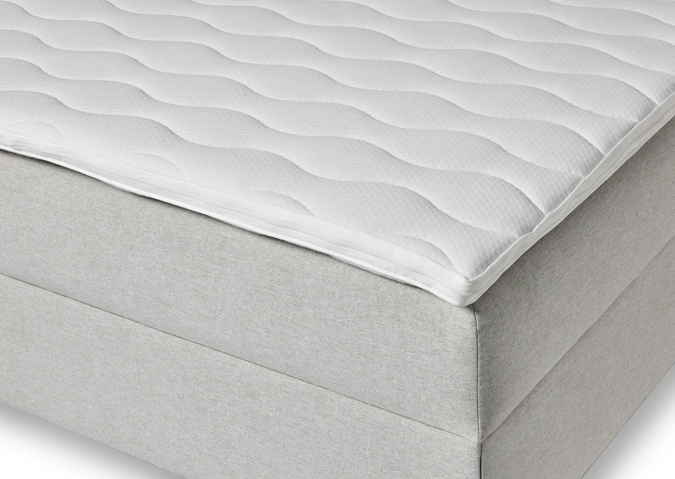 Ease - Manuellt ställbär säng med förvaring, enkelsäng 120x200 cm med bäddmadrass - Beige