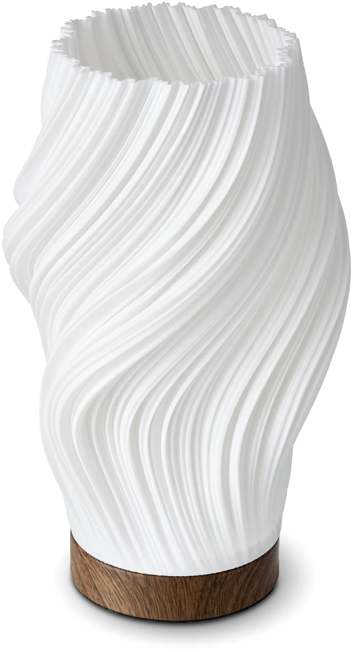 Isra - Bordslampa H29 Ø18 cm - Vit