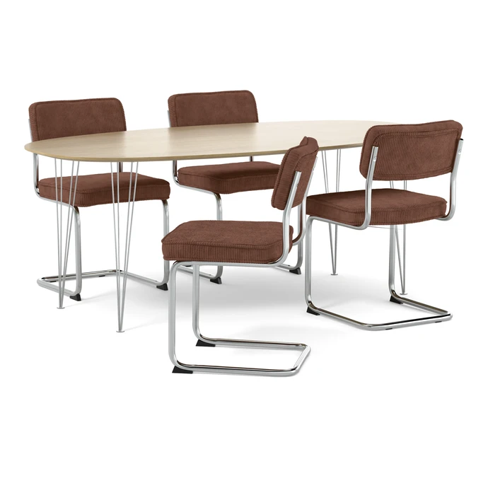 Plaine, Matgrupp med 4 stolar Merano