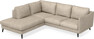 Madison - 2-sits soffa med divan vänster - Beige