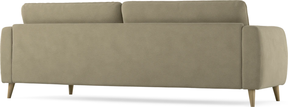Bridge - 3-sits soffa svängd - Beige