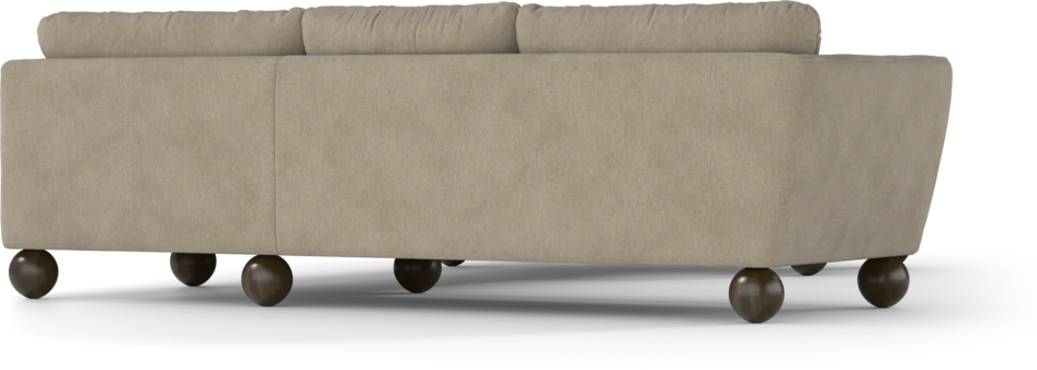Madison Lux - Hörnsoffa med schäslong höger - Beige