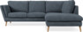 Madison - 2-sits soffa med divan höger - Vit