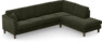Eden - 3-sits soffa med divan - Grön
