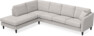 Eden - 3-sits soffa med divan - Grå