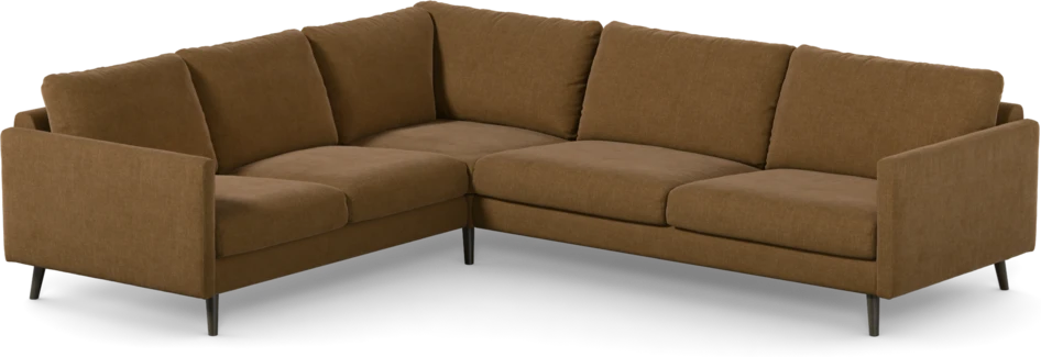 Madison Lux - Hörnsoffa 2+3-sits, hörn 1 - Brun