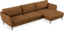 Madison Lux - 3-sits soffa med schäslong höger - Brun
