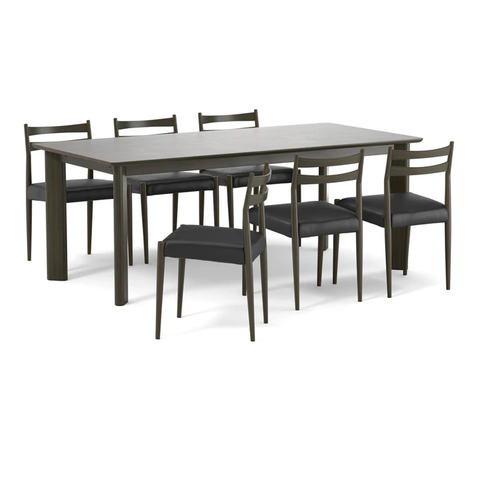 Amina, Matgrupp med 6 stolar Ines